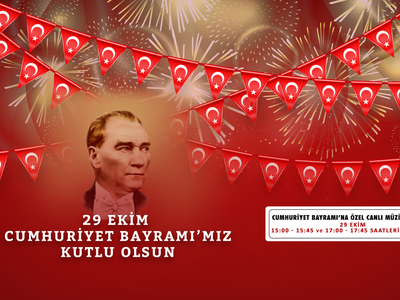 29 Ekim Cumhuriyet Bayramı-Atatürk'ün Sevdiği Şarkılar Dinletisi
